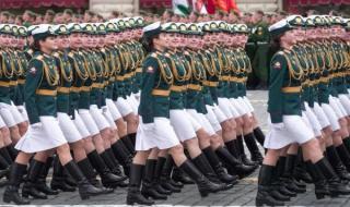 俄罗斯举行红场阅兵式